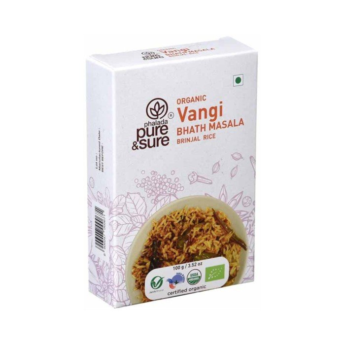 Pure & Sure Vangi Bhath Powder Brinjal Rice
