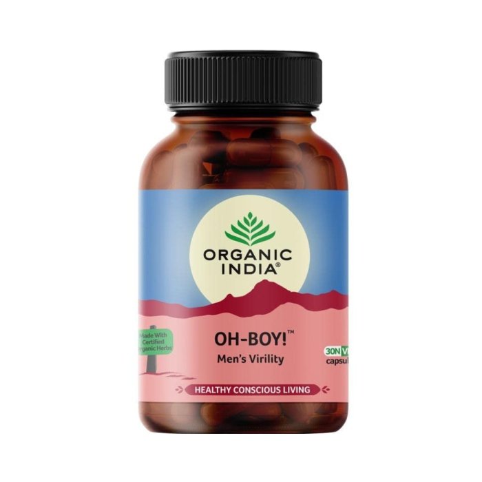Organic India OH Boy - Men's Virility Capsule