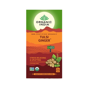 Organic India Tulsi Ginger - Caffeine Free