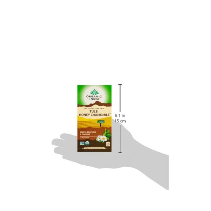 Organic India Tulsi Honey Chamomile - Caffeine Free