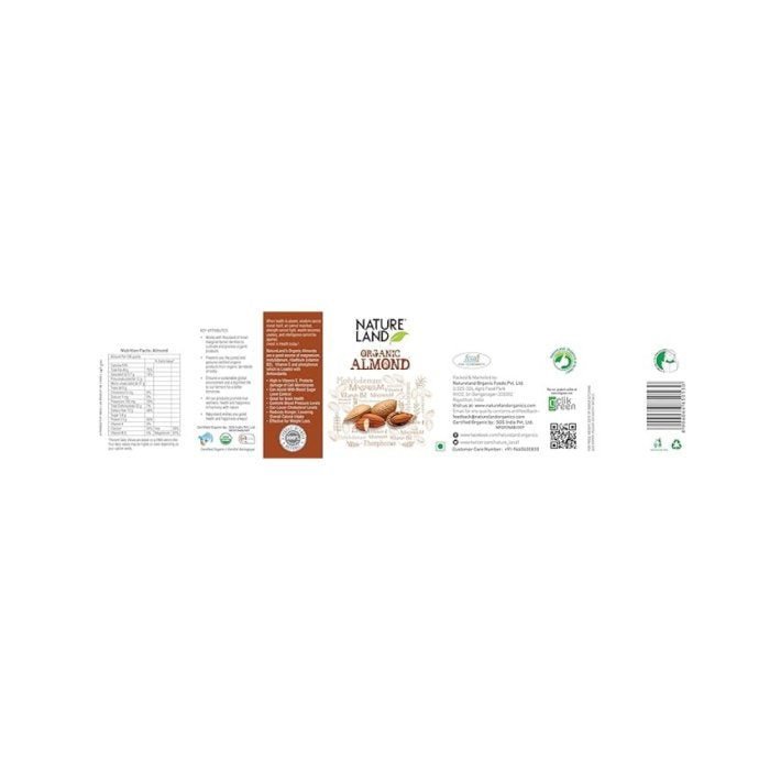Natureland Organics Almonds