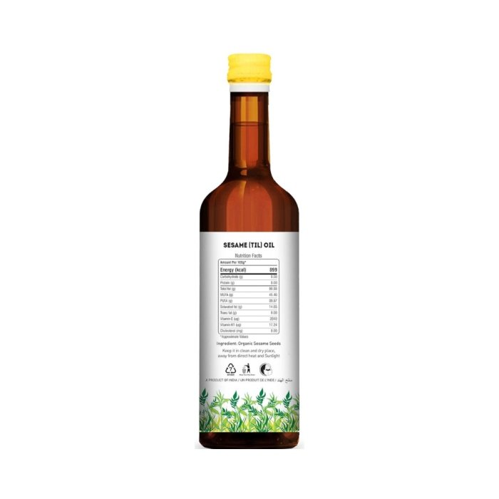 Natureland Organics Black Sesame Oil
