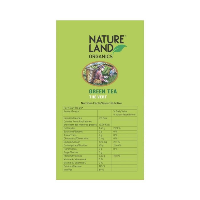 Natureland Organics Green Tea