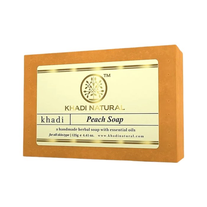 Khadi Naturals Peach Soap