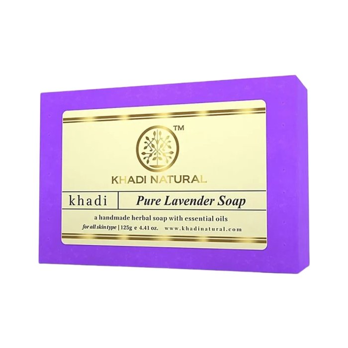 Khadi Naturals Pure Lavender Soap