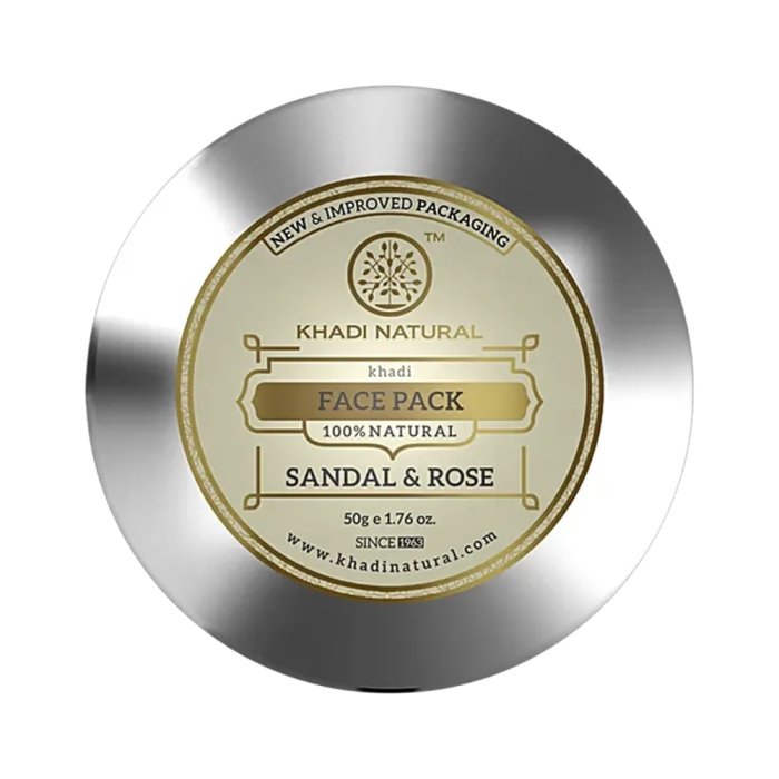 Khadi Naturals Sandal & Rose Facepack