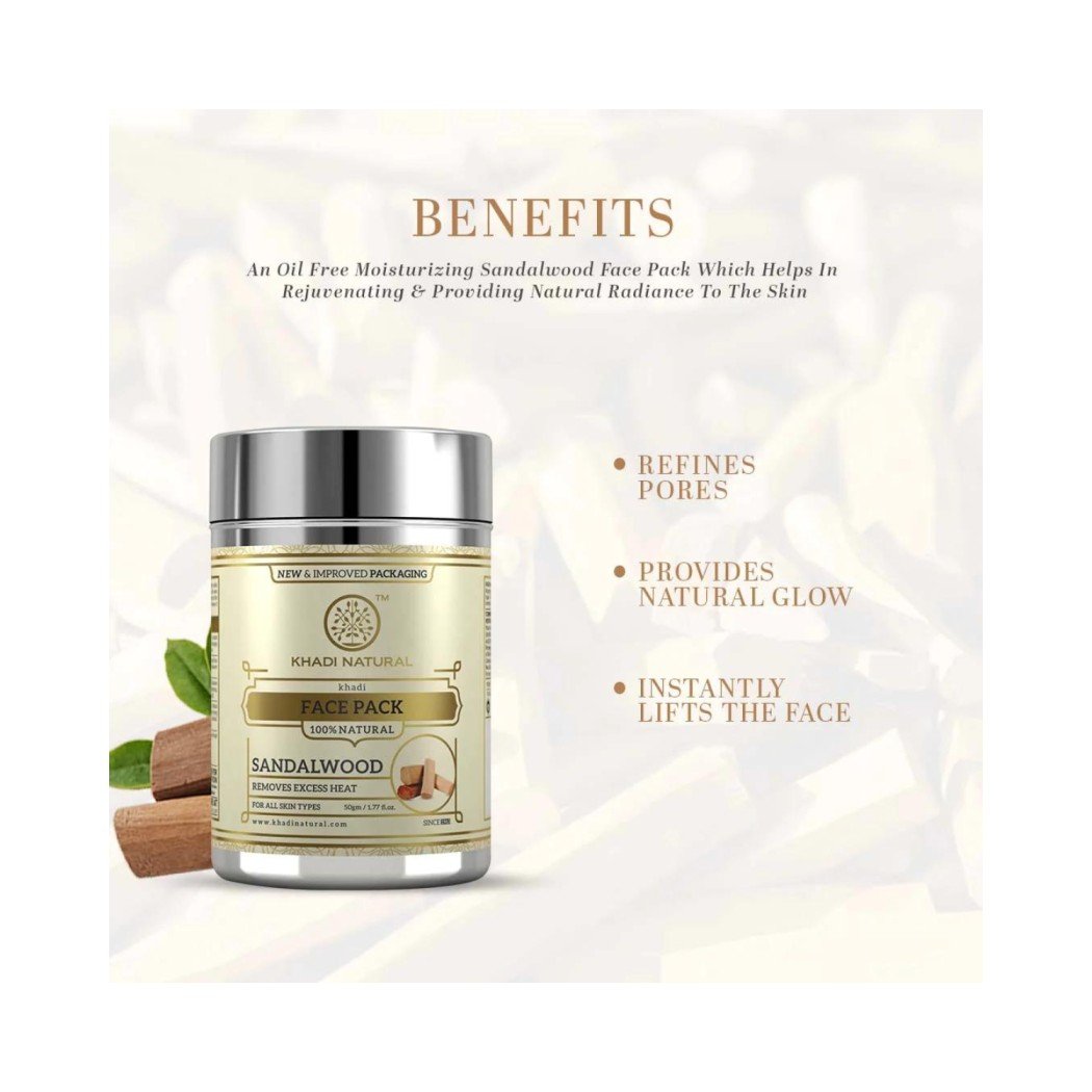 Khadi Naturals Sandalwood Facepack