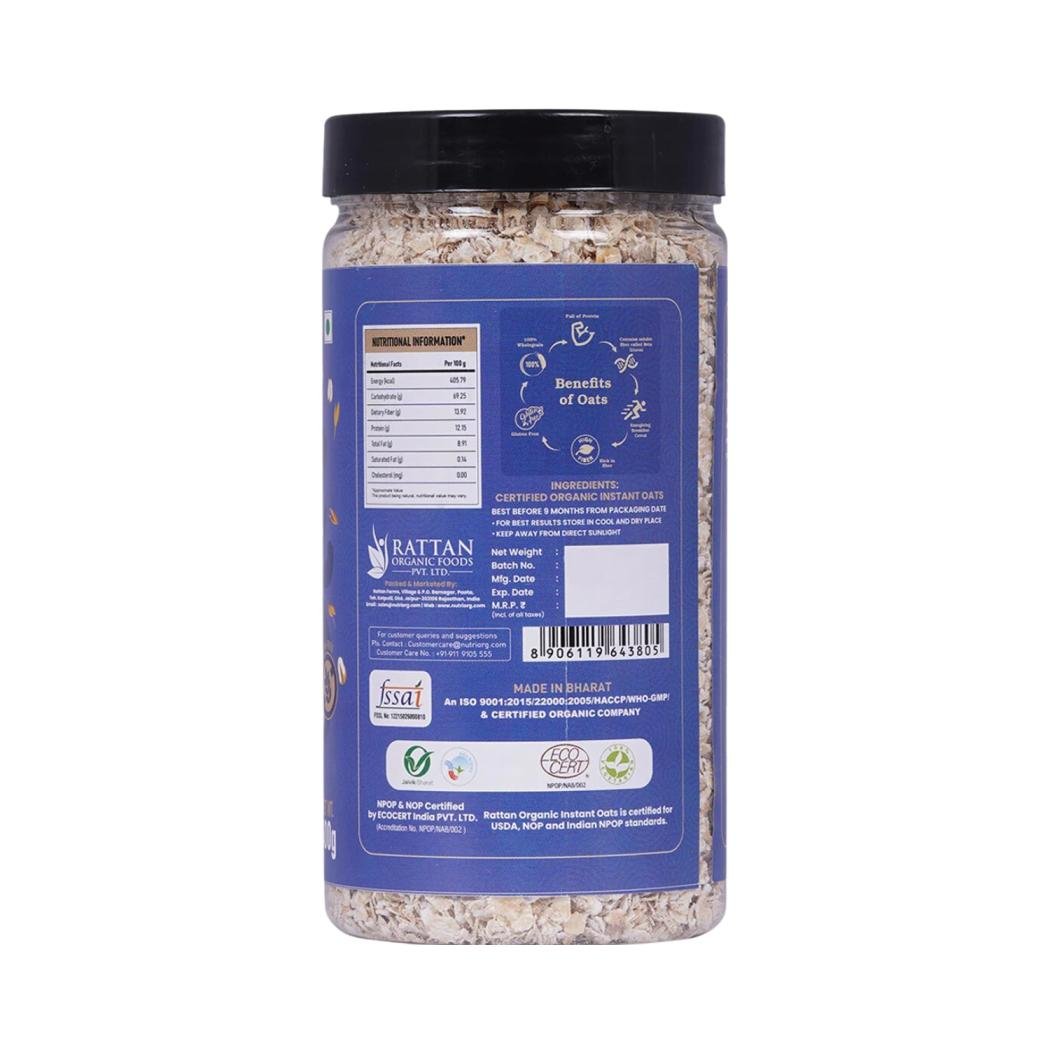 Nutriorg Instant Oats