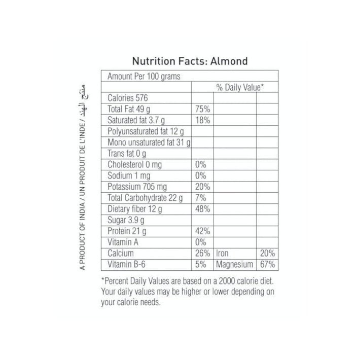 Natureland Organics Almonds