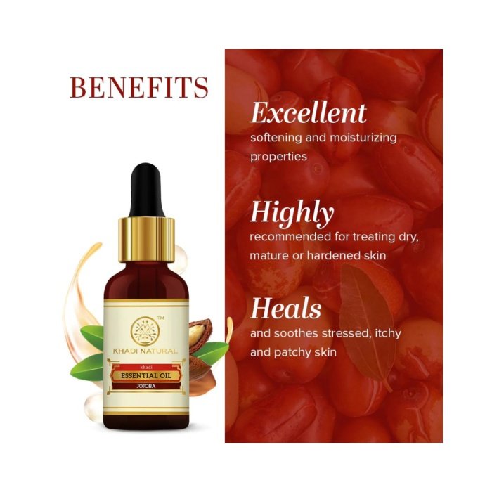 Khadi Naturals Jojoba Essential Oil