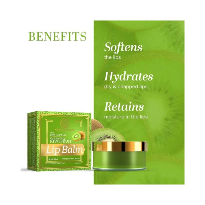 Khadi Naturals Kiwi Fruit Lip Balm