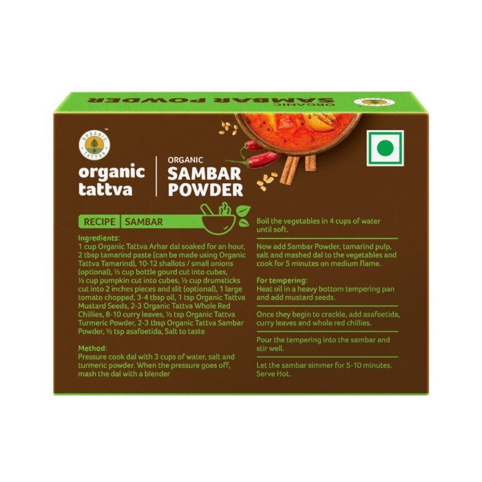 Organic Tattva Organic Sambhar Powder