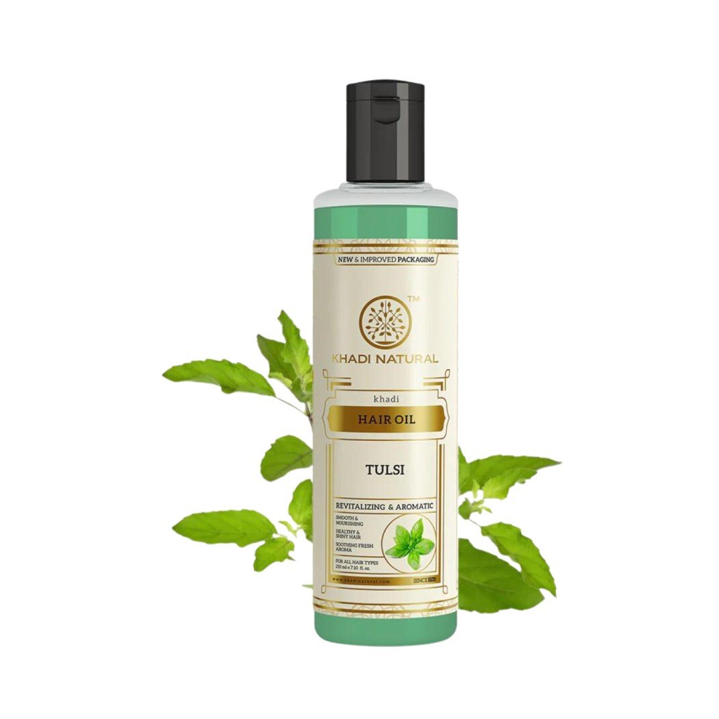 Khadi Naturals Tulsi Hair Oil