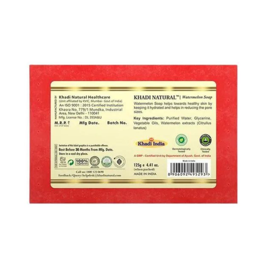 Khadi Naturals Watermelon Soap