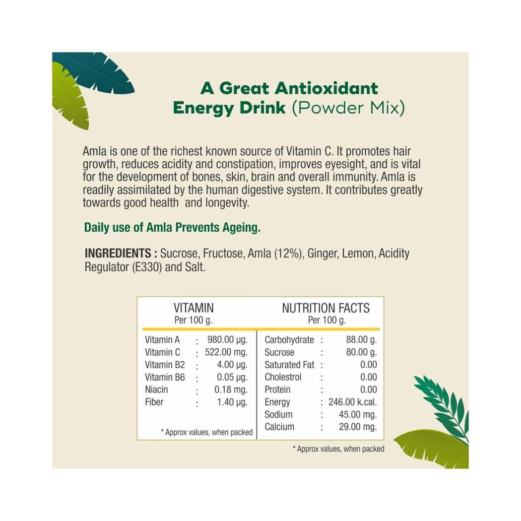 Vedantika Herbals Amla Energy Drink (10 Sachets)