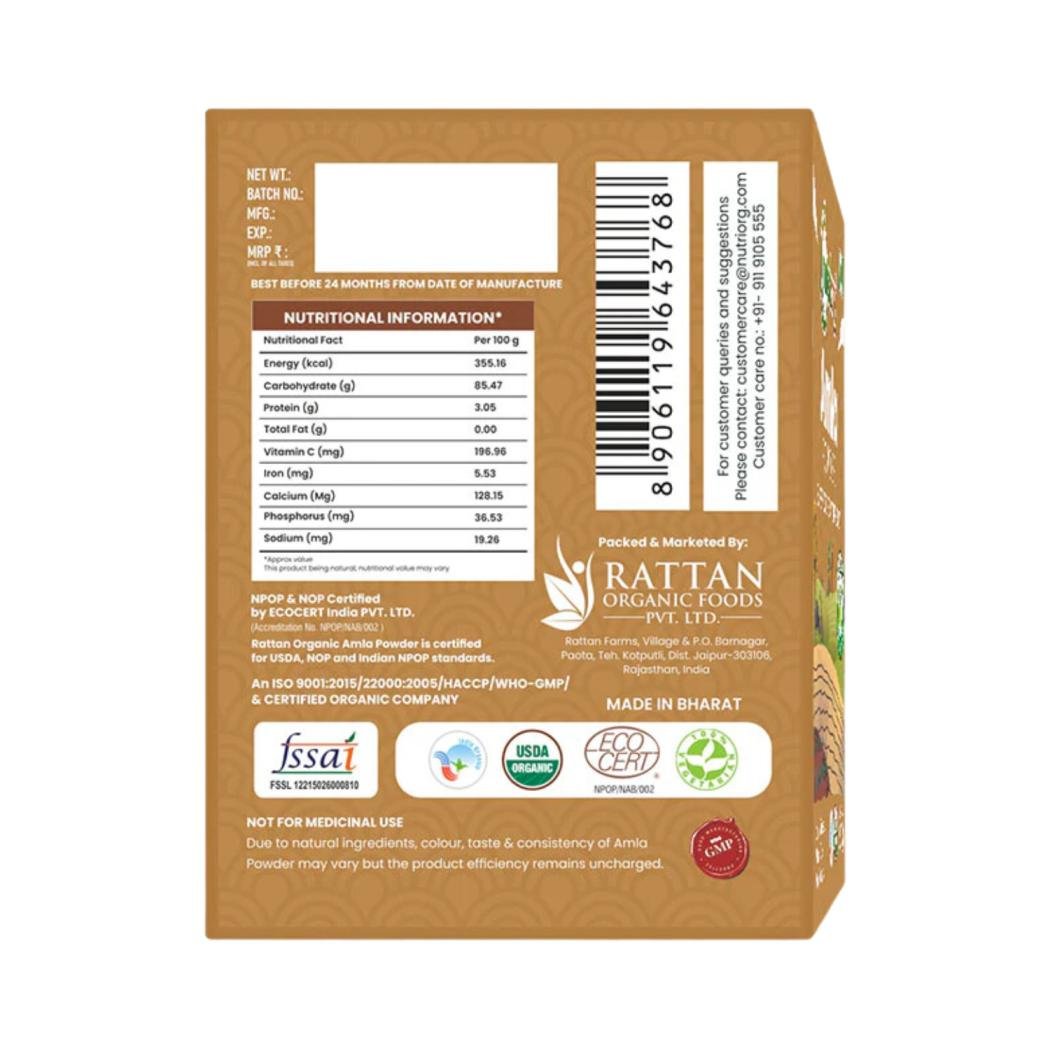Nutriorg Amla Powder