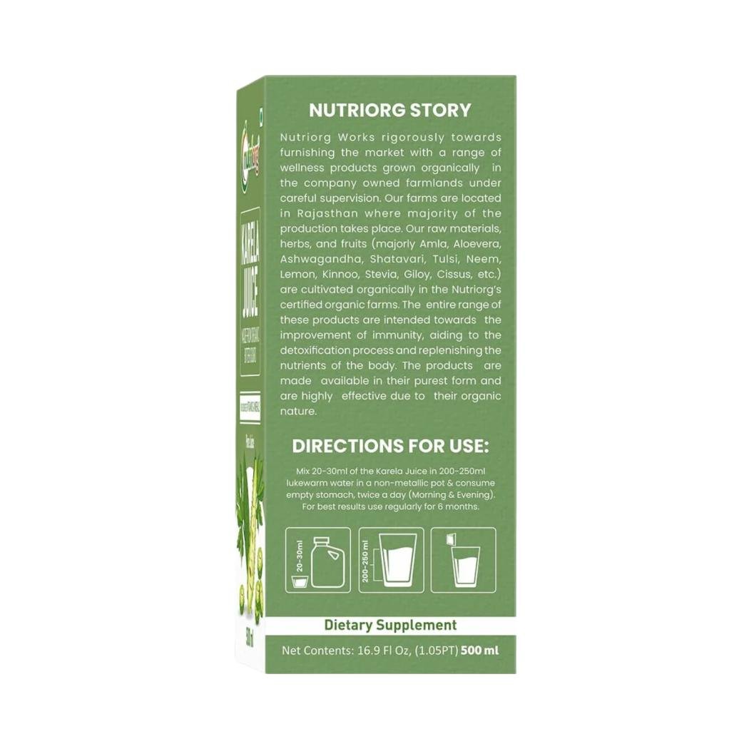 Nutriorg Karela Juice