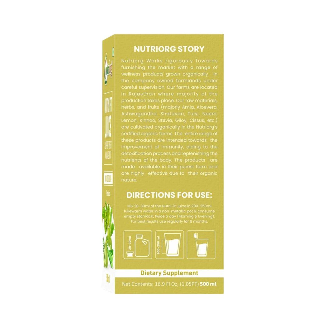 Nutriorg Nutri Fit Juice (Weight Management)