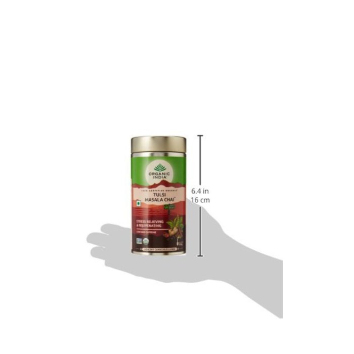 Organic India Tulsi Masala Chai Tin