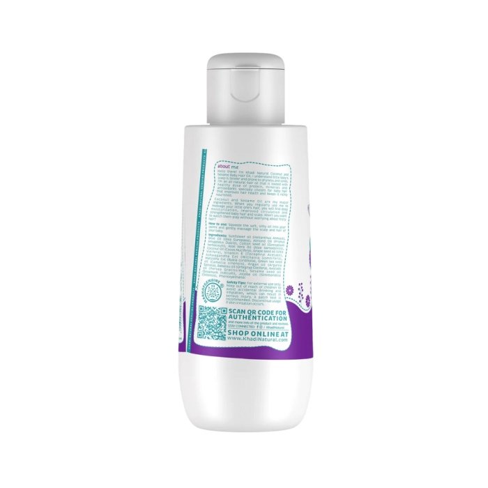 Khadi Naturals Baby Hair Oil With Coconut & Sesame