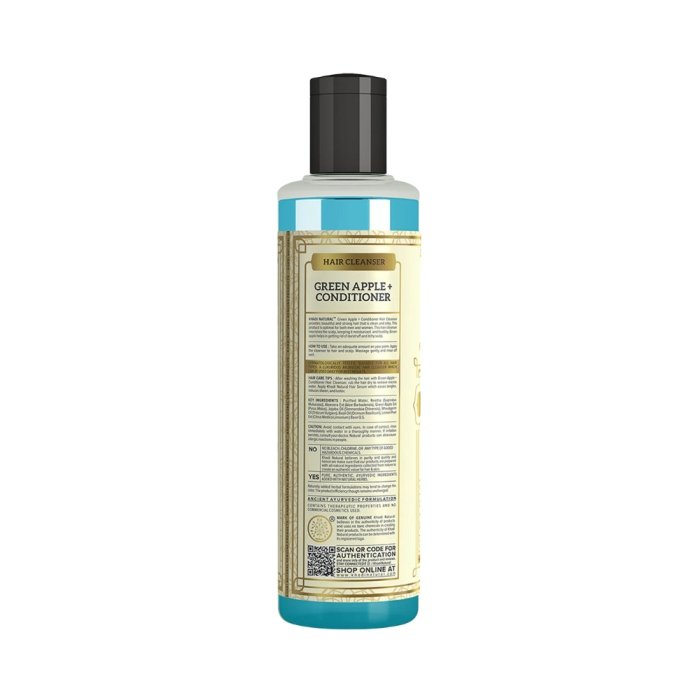 Khadi Naturals Green Apple Hair Cleanser & Conditioner