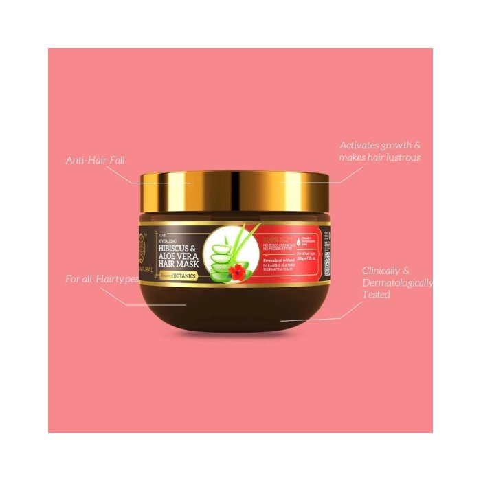 Khadi Naturals Hibiscus & Aloevera Hair Mask