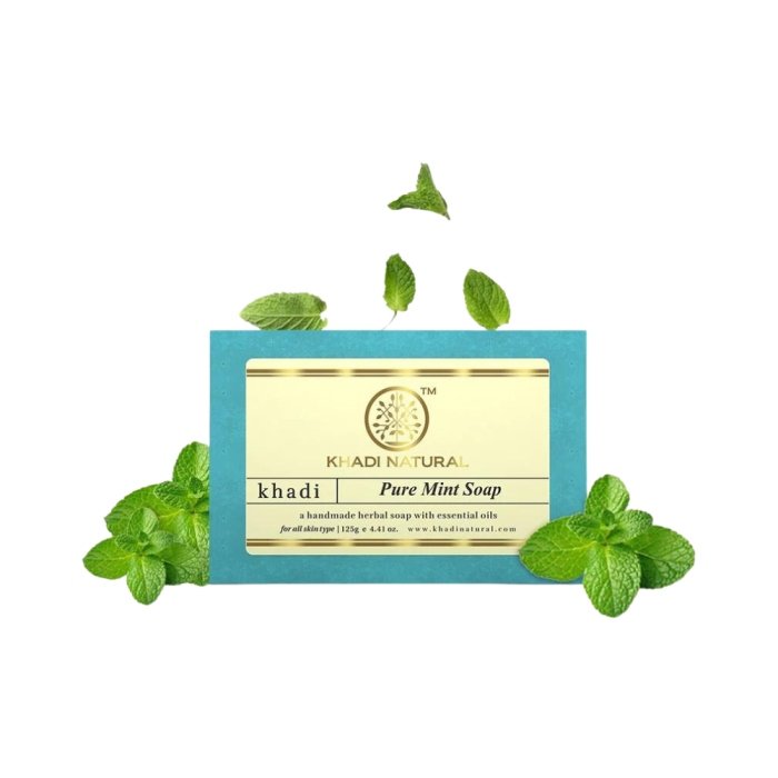Khadi Naturals Pure Mint Soap
