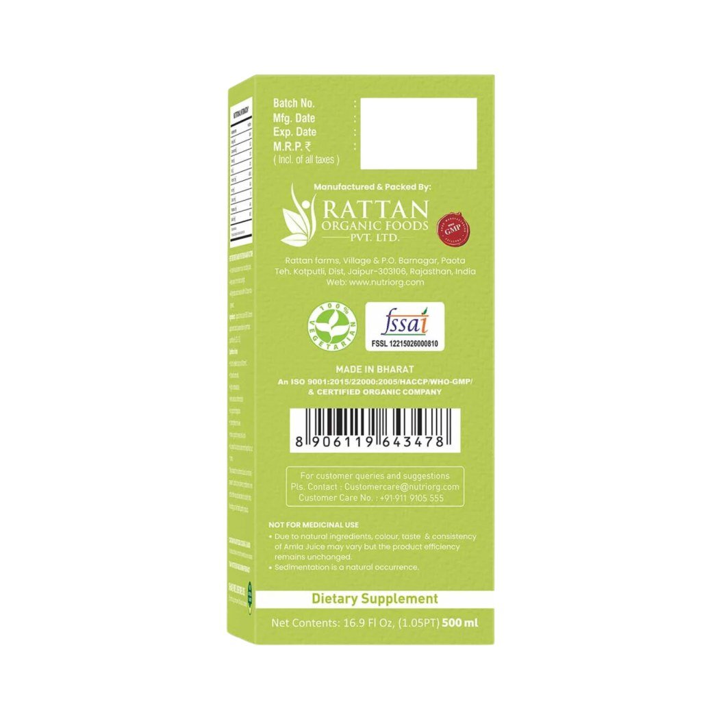 Nutriorg Amla Juice