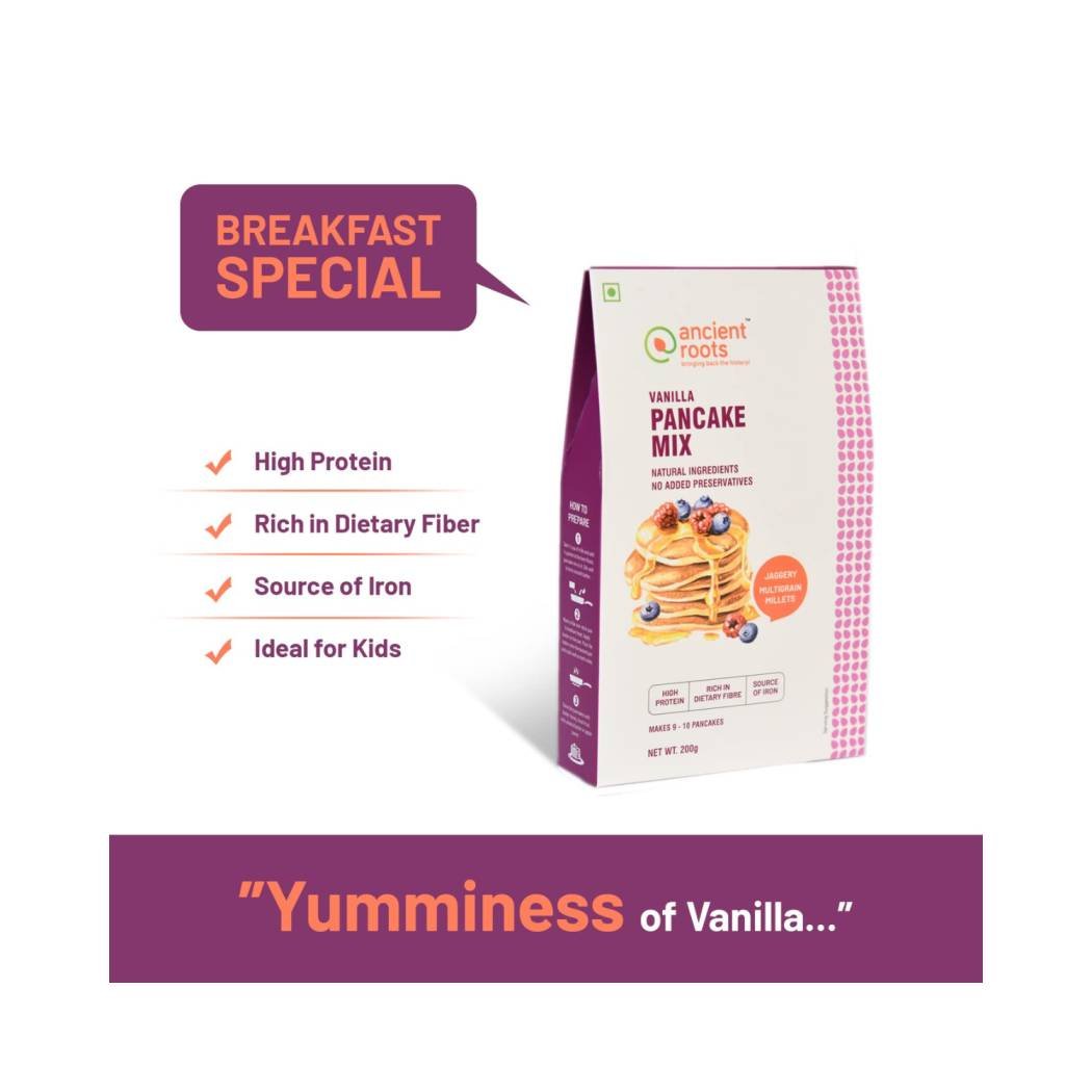 Ancient Roots Pancake Mix - Vanilla