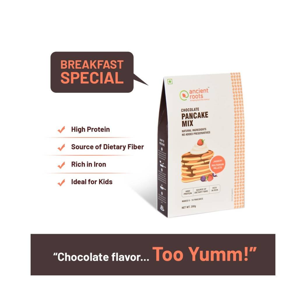 Ancient Roots Pancake Mix - Chocolate