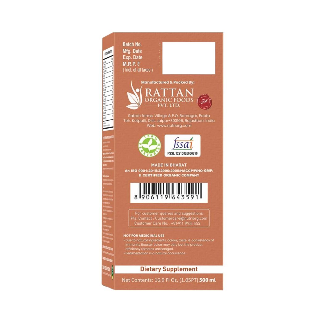 Nutriorg Immunity Booster Juice
