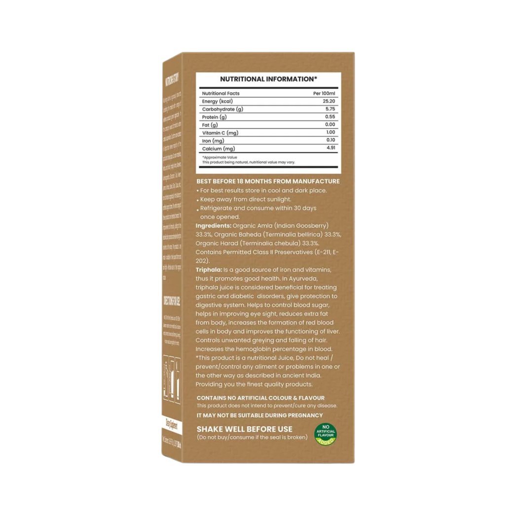 Nutriorg Triphala Juice