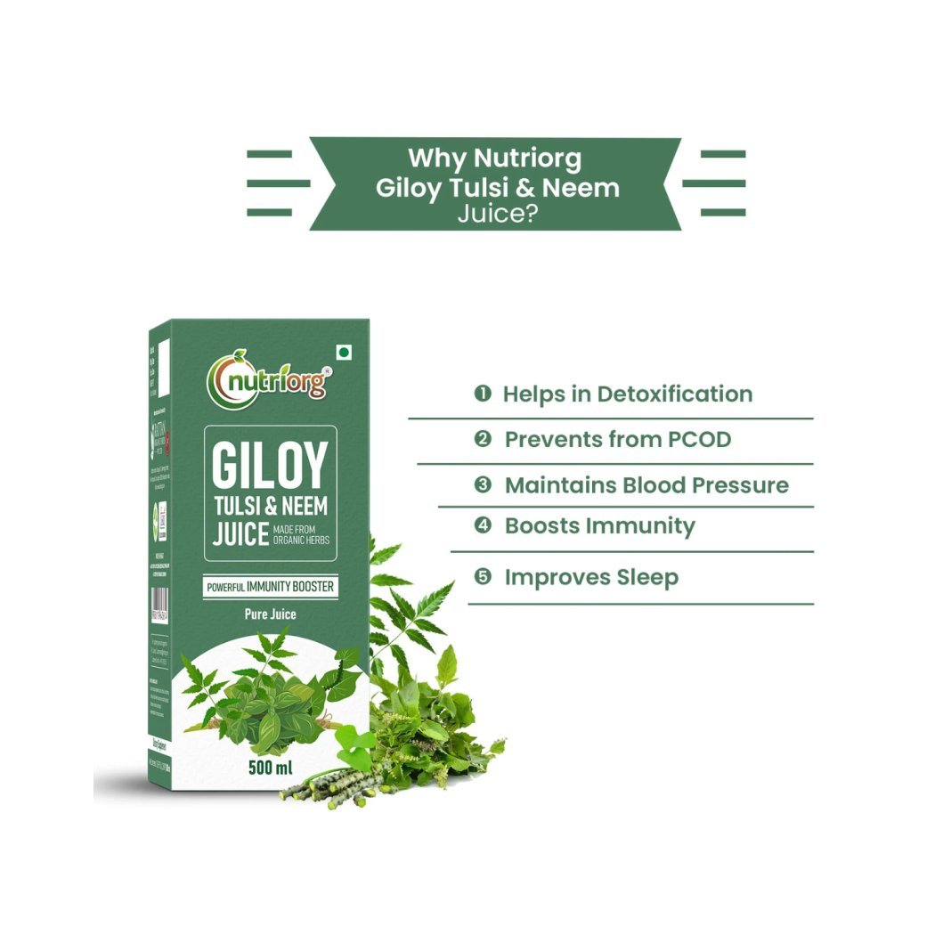 Nutriorg Giloy Tulsi Neem Juice