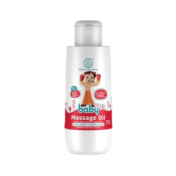 Khadi Naturals Baby Massage Oil with Coconut and Turmeric