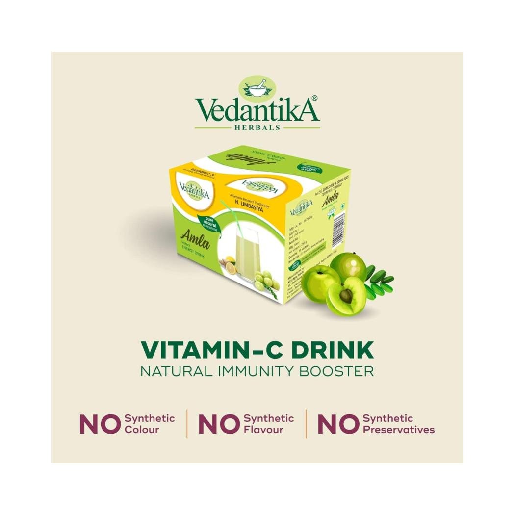 Vedantika Herbals Amla Energy Drink (10 Sachets)