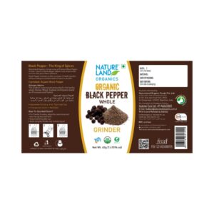 Natureland Organics Black Pepper with Crusher - Image 4