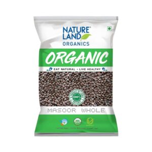Natureland Organics Masur whole - Image 1