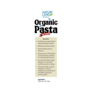 Natureland Organics Pasta Fusilli - Image 3