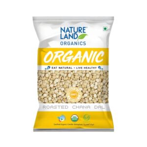 Natureland Organics Roasted Chana Dal - Image 1