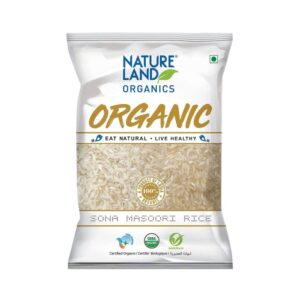 Natureland Organics Sona Mansoori Rice - Image 1