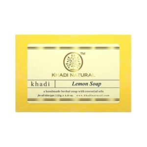 Khadi Naturals Lemon Soap - Image 1