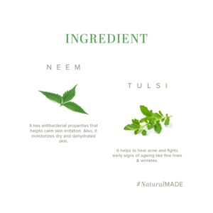 Khadi Naturals Neem Tulsi Soap - Image 6