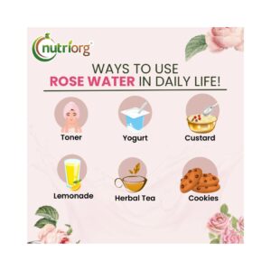 Nutriorg Rose Water - Image 6