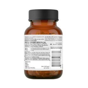 Organic India Sugar Balance Capsule - Image 3