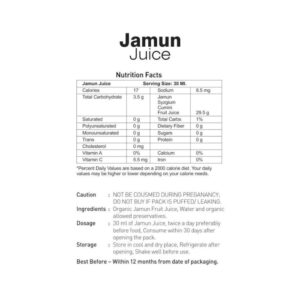 Natureland Organics Jamun (Black Plum) Juice - Image 5