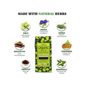 Radico Organic Hair Color Organic - Soft Black - Image 2