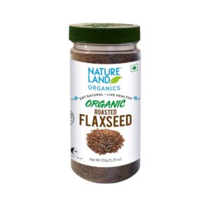 Natureland Organics Roasted Flaxseed - Image 1