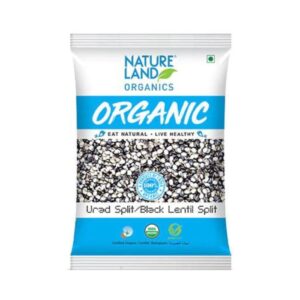 Natureland Organics Urad Split (Urad Black Dal) - Image 1