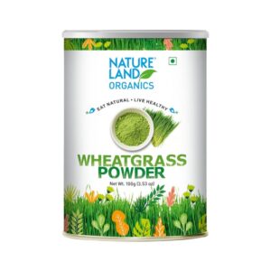 Natureland Organics Wheat Grass Powder - Image 1