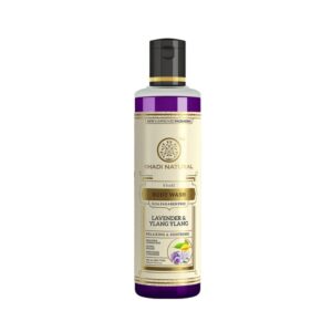 Khadi Naturals Lavender & Ylang Ylang Bodywash (SLS & Paraben Free) - Image 1